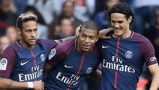 德转列本赛季五大联赛进球人数最多球队：巴黎14人进24球第1